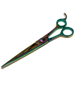 Multi Color Titanium Dog Cat Pet Trimming Haircutting Shears Adjustable