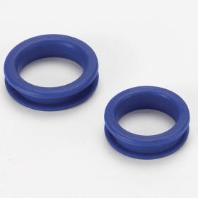 HR Rubber Finger Ring (Color: Blue)