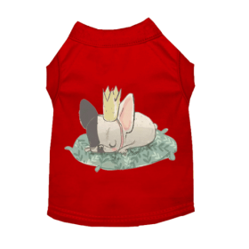 Sleepy Frenchie (Color: Red, size: X Small)