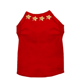 StarStudded Tee (Color: Red, size: X Small)