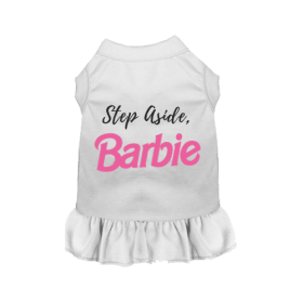 Step Aside, Barbie (Color: White, size: medium)