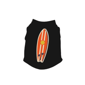 Surfer Tank Top (Color: black, size: small)