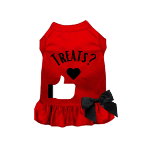 Treats Like! (Color: Red, size: X Small)