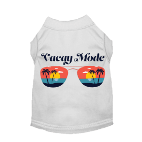 Vacay Mode (Color: White, size: 3X Large)