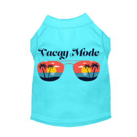 Vacay Mode (Color: Blue, size: small)