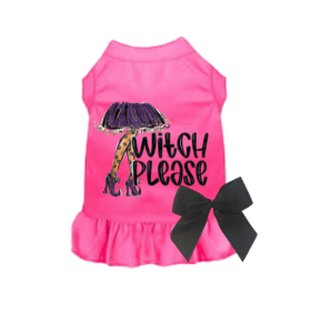 Witch, please. (Color: HOT PINK, size: X Small)