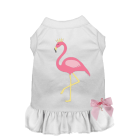 Flamingo Princess (Color: White, size: X Small)