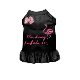 Flocking Fabulous (Color: black, size: X Small)