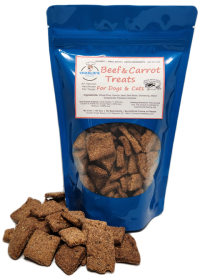 Beef & Carrot Treats (size: 6oz.)