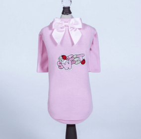 Sweet Tee (Color: Pink, size: large)