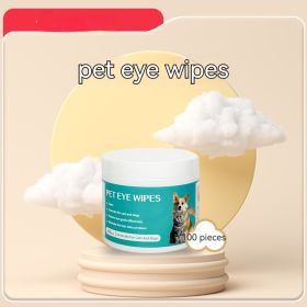 Pet Disposable Gloves Cat Dog Cleaning Dry Cleaning Gloves Pet Products (Option: Pet Eye Wipes)